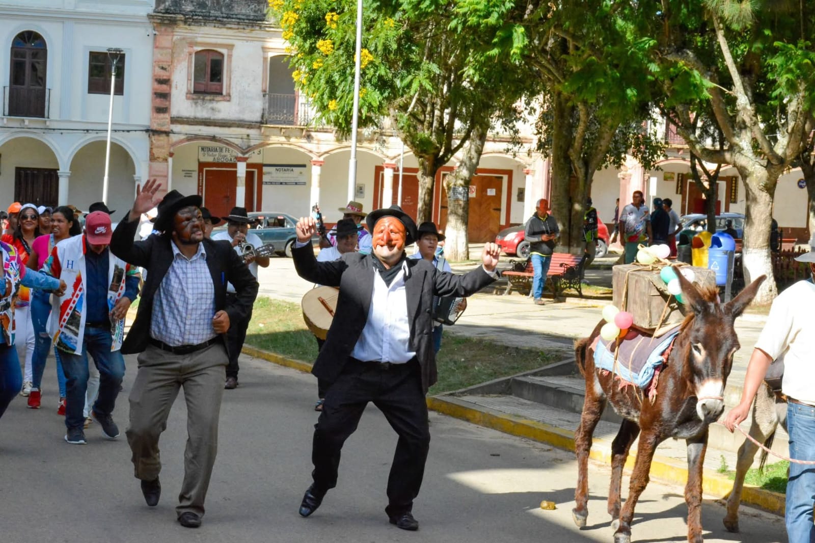 El correo del Carnaval en Vallegrande 
