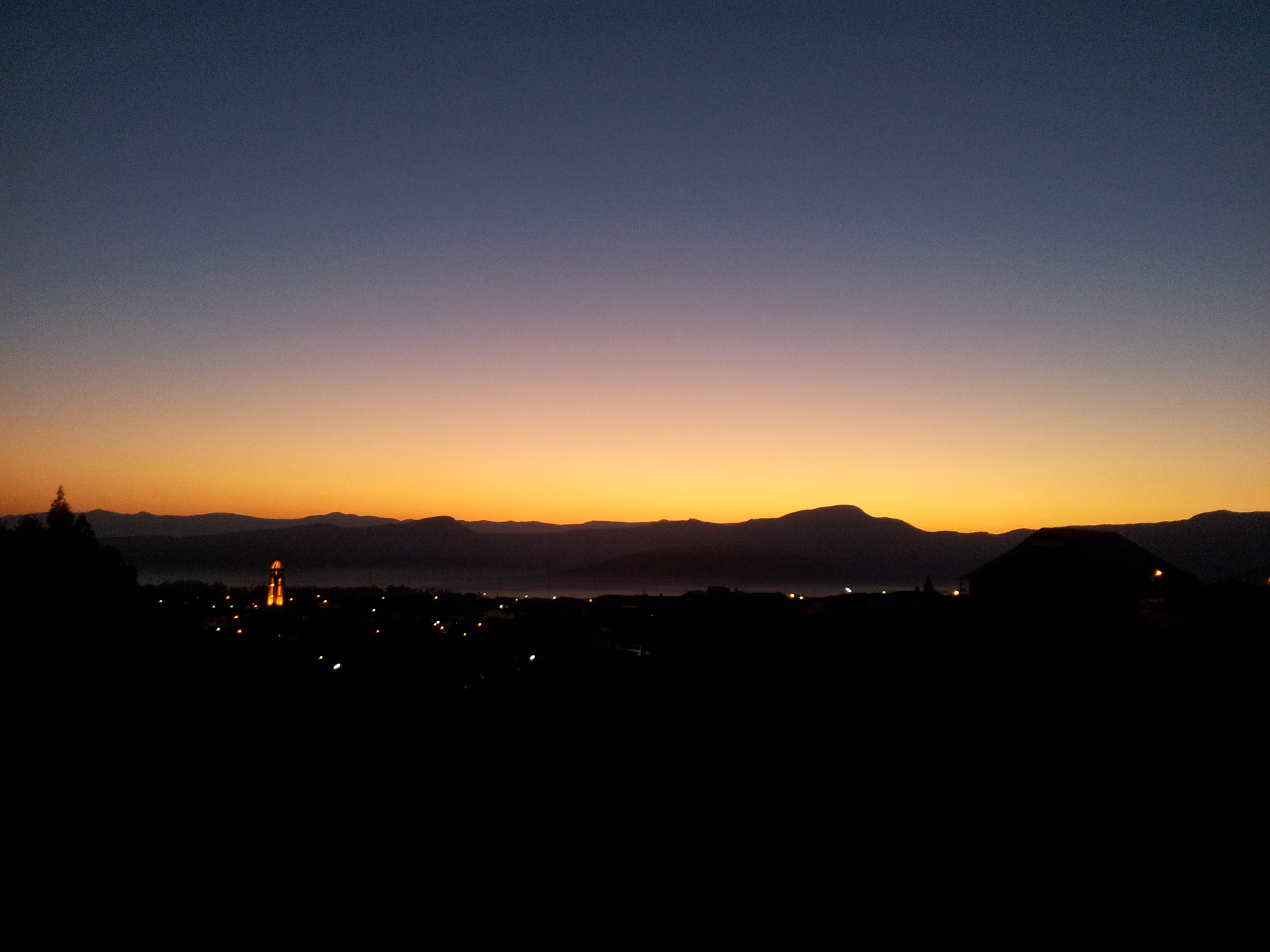 Amanecer de Valle grande 